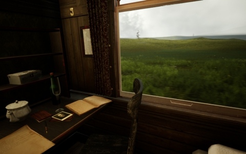 旅情ADV「FARAWAY TRAIN 最涯(さいはて)の列車」PS5/Xbox Series X|S版が配信!永遠に走る列車の中で廃帝の儚い人生を追う