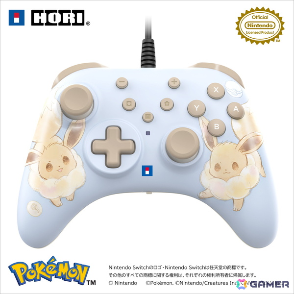 ホリ、「ポケモン」のイーブイをモチーフにしたホリパッドやSwitch 2用アクセサリー6製品を2025年9月に発売！の画像1