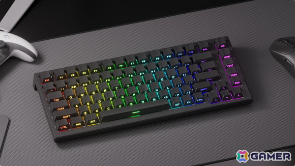 Akkoより75%サイズの磁気式ゲーミングキーボード「TAC75 HE」が9月3日に発売！Amazonランキングで1位を獲得したキーボードの設計思想を受け継いだ製品にの画像1