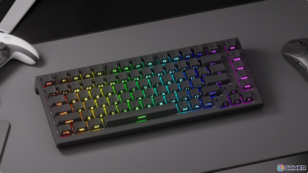 Akkoより75%サイズの磁気式ゲーミングキーボード「TAC75 HE」が9月3日に発売!Amazonランキングで1位を獲得したキーボードの設計思想を受け継いだ製品にの画像