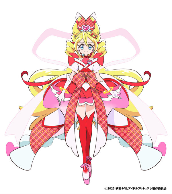 「映画キミとアイドルプリキュア♪ お待たせ！キミに届けるキラッキライブ！」映画限定スタイル「キュアアイドル-ゴッドアイドルスタイル-」が解禁！の画像1