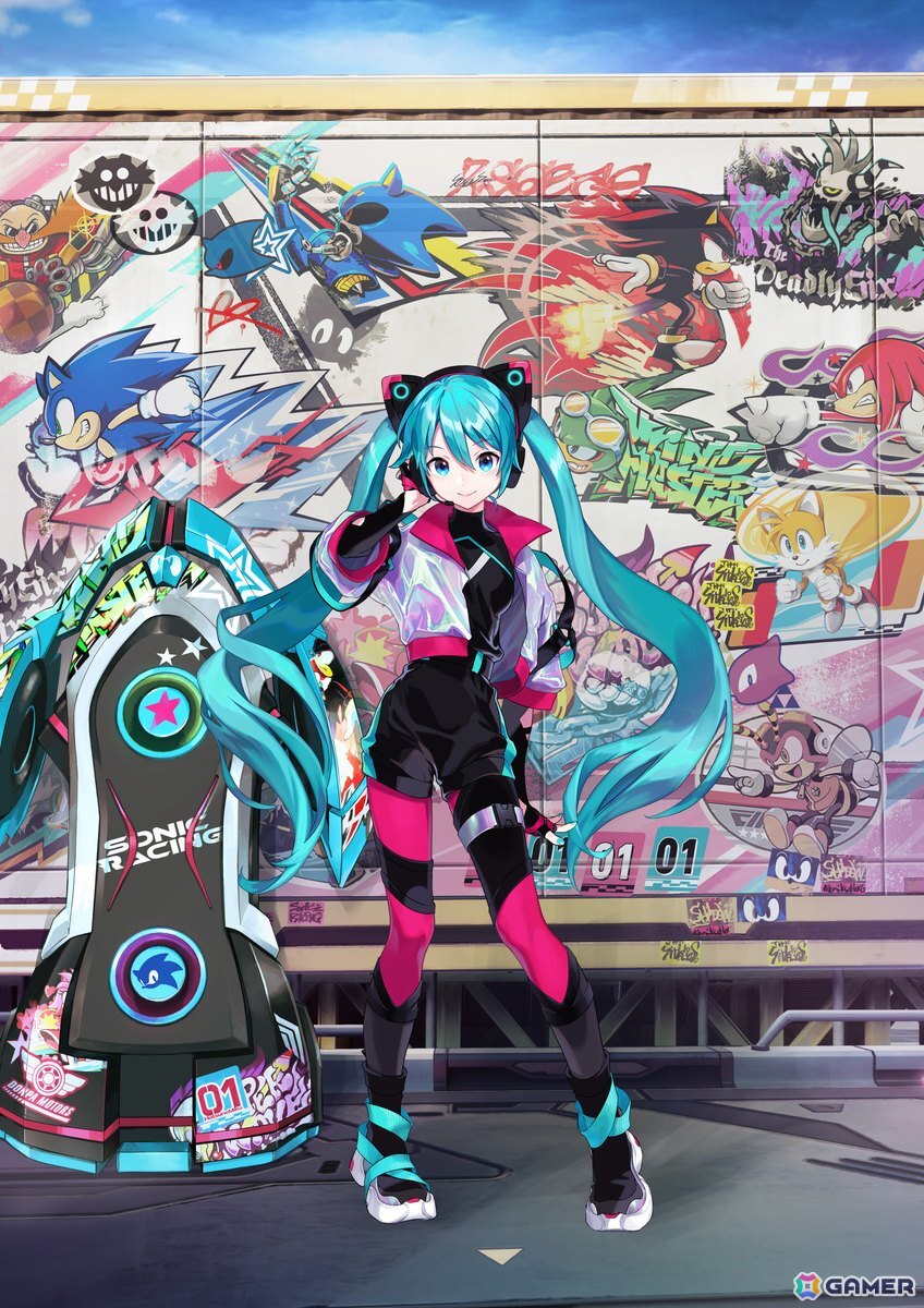 ソニック」と「初音ミク」が音楽を通してコラボするスペシャル