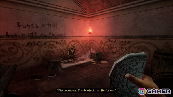 独特な操作方法が特徴の短編ホラーゲーム「Caput Mortum」がリリース――「キングスフィールド」のボタン配置を再現した操作オプションも搭載の画像