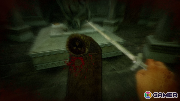 独特な操作方法が特徴の短編ホラーゲーム「Caput Mortum」がリリース――「キングスフィールド」のボタン配置を再現した操作オプションも搭載の画像
