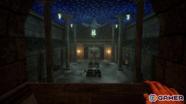 独特な操作方法が特徴の短編ホラーゲーム「Caput Mortum」がリリース――「キングスフィールド」のボタン配置を再現した操作オプションも搭載の画像