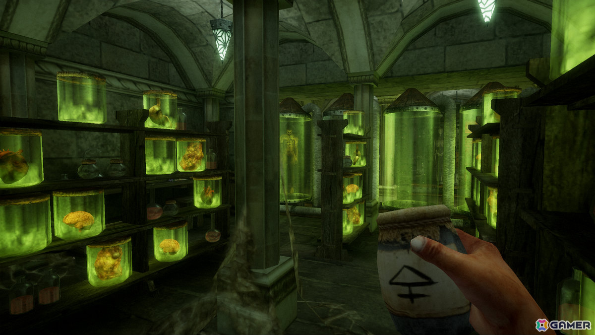 独特な操作方法が特徴の短編ホラーゲーム「Caput Mortum」がリリース――「キングスフィールド」のボタン配置を再現した操作オプションも搭載の画像5