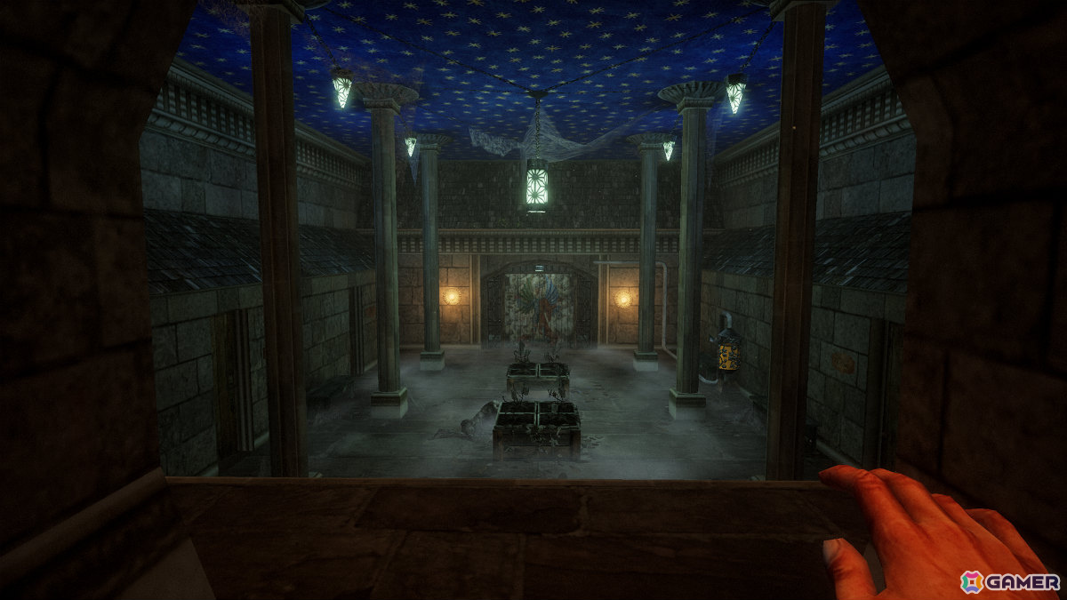 独特な操作方法が特徴の短編ホラーゲーム「Caput Mortum」がリリース――「キングスフィールド」のボタン配置を再現した操作オプションも搭載の画像9