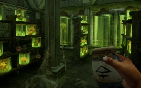 独特な操作方法が特徴の短編ホラーゲーム「Caput Mortum」がリリース――「キングスフィールド」のボタン配置を再現した操作オプションも搭載