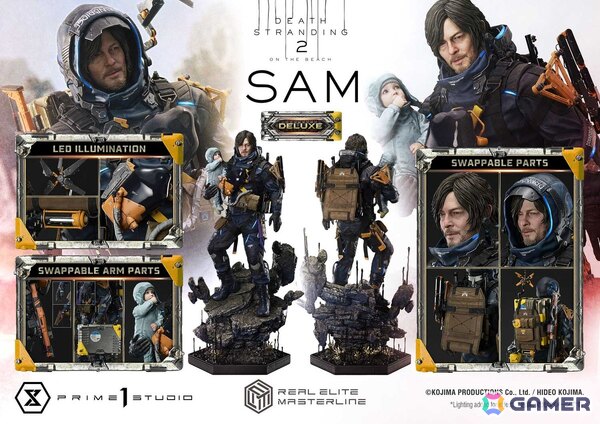 DEATH STRANDING 2「サム」が1/3スケールで登場！ノーマン・リーダスの姿を圧倒的再現の画像17