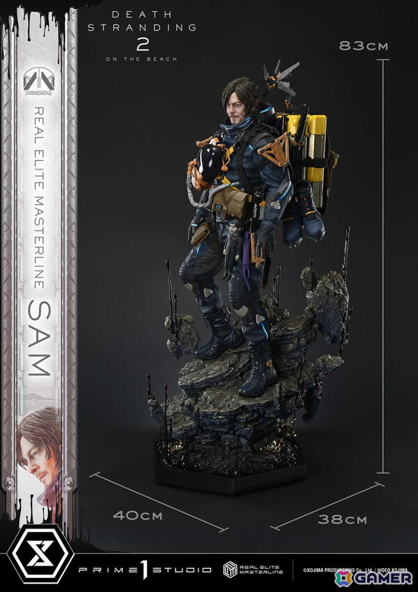 DEATH STRANDING 2「サム」が1/3スケールで登場！ノーマン・リーダスの姿を圧倒的再現の画像18