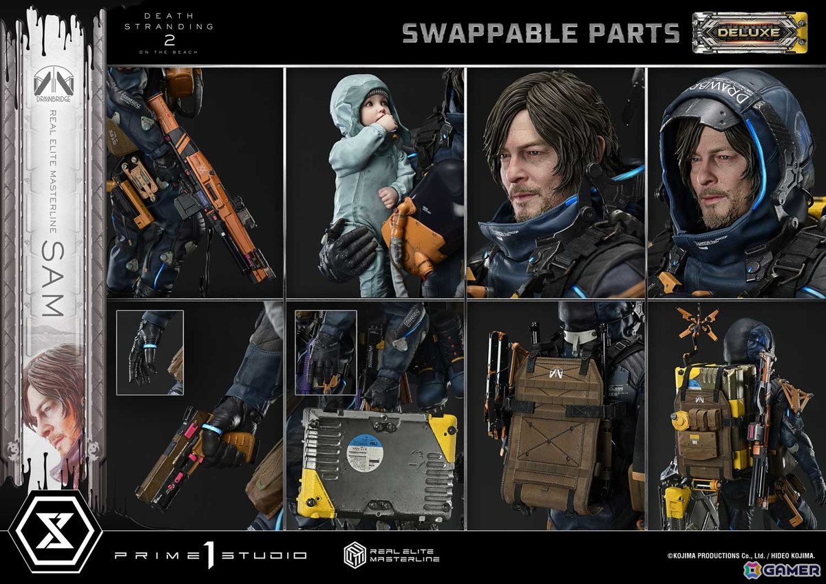 DEATH STRANDING 2「サム」が1/3スケールで登場!ノーマン・リーダスの姿を圧倒的再現の画像