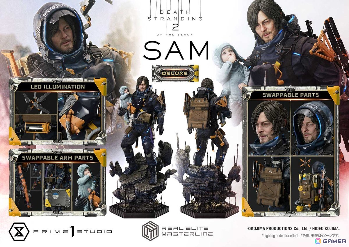 DEATH STRANDING 2「サム」が1/3スケールで登場!ノーマン・リーダスの姿を圧倒的再現の画像
