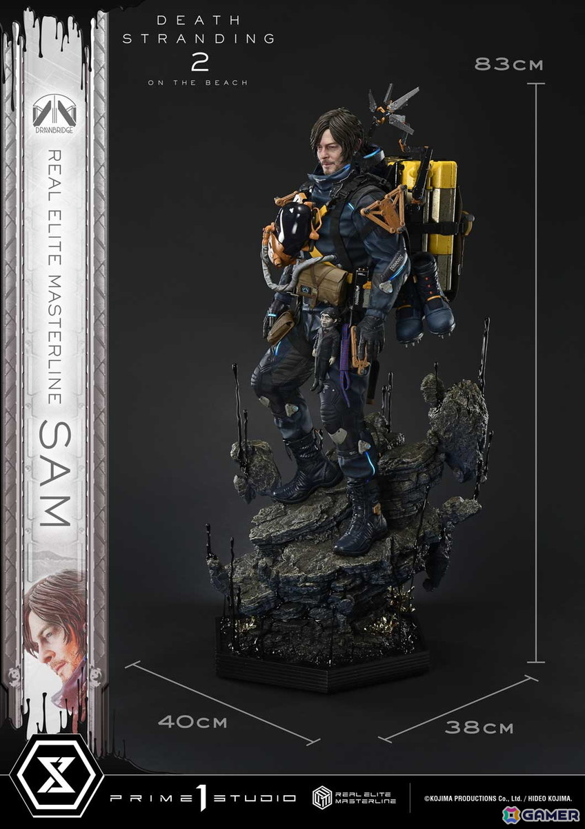 DEATH STRANDING 2「サム」が1/3スケールで登場!ノーマン・リーダスの姿を圧倒的再現の画像