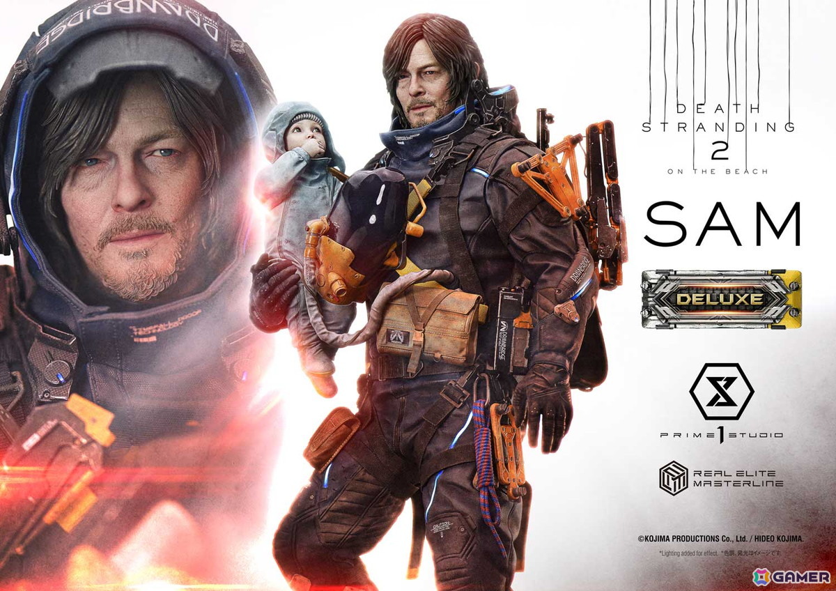 DEATH STRANDING 2「サム」が1/3スケールで登場!ノーマン・リーダスの姿を圧倒的再現の画像
