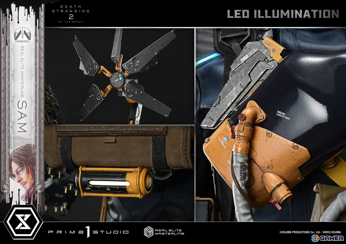 DEATH STRANDING 2「サム」が1/3スケールで登場!ノーマン・リーダスの姿を圧倒的再現の画像