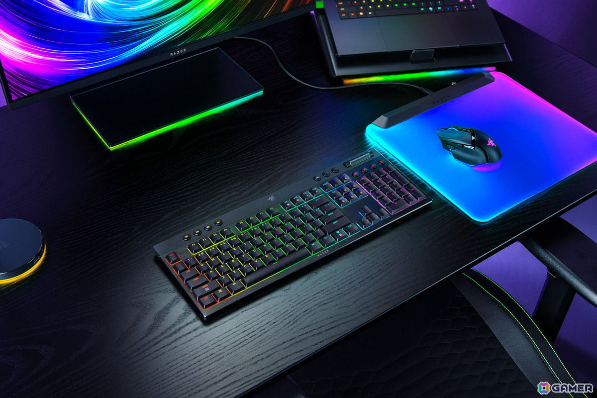 Razer、史上最多機能を搭載したロープロファイル・ゲーミングキーボード「BlackWidow V4 Low-Profile」シリーズを9月5日に発売!の画像