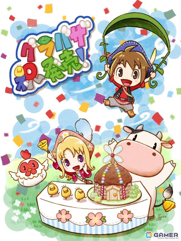 フルリメイク作品「牧場物語 Let's！風のグランドバザール」がSwitch 2/Switch/Steamで発売！町を復興させて世界一のバザールを目指そうの画像2
