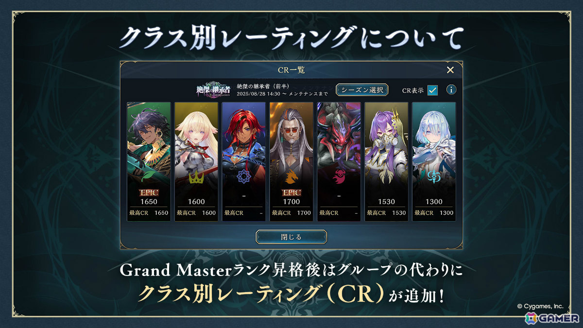 「シャドバWB」新カードパック「絶傑の継承者 / Heirs of the Omen」が追加！メインストーリー「歪原火織編」や最高ランク「Grand Master」も登場の画像