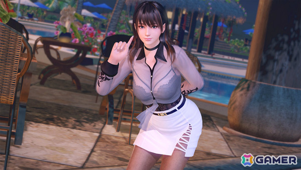 「DEAD OR ALIVE XVV」モニカ（CV：幸村恵理）のトゥルーカラーコーデ「オール・イン・ザ・ワン」が登場！セクシーとガーリーの2モードを切り替え可能の画像