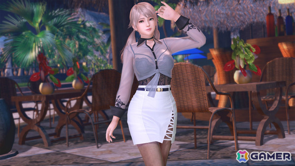 「DEAD OR ALIVE XVV」モニカ（CV：幸村恵理）のトゥルーカラーコーデ「オール・イン・ザ・ワン」が登場！セクシーとガーリーの2モードを切り替え可能の画像