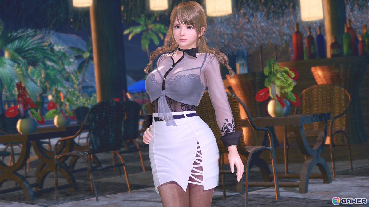 「DEAD OR ALIVE XVV」モニカ（CV：幸村恵理）のトゥルーカラーコーデ「オール・イン・ザ・ワン」が登場！セクシーとガーリーの2モードを切り替え可能の画像