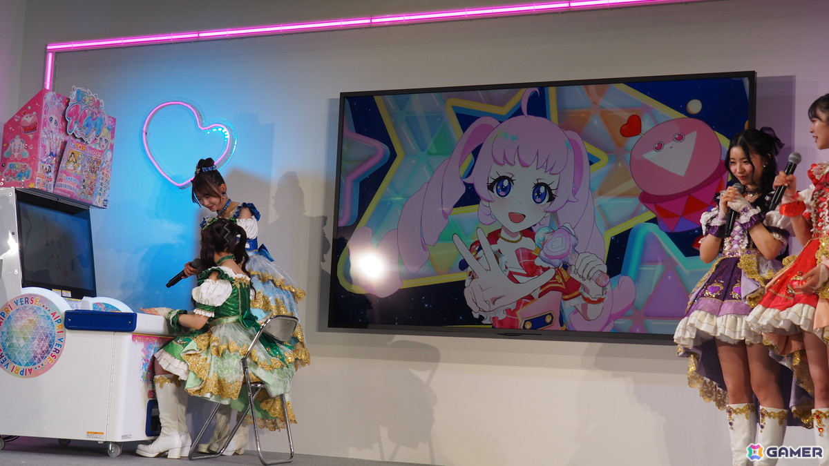 「ひみつのアイプリ」×「アイカツ！」コラボ発表会をレポート！大空あかりの衣装「ピンクパレードコーデ」を着たひまり、みつきが登場＆「START DASH SENSATION」も楽しめるの画像19