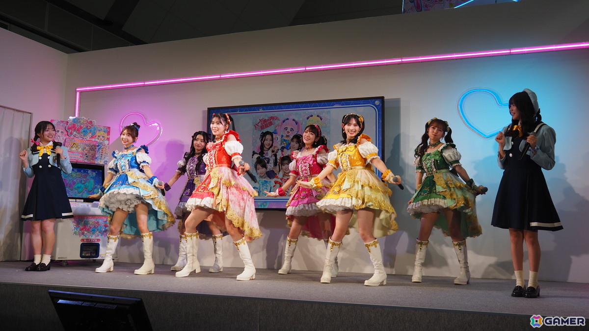 「ひみつのアイプリ」×「アイカツ!」コラボ発表会をレポート!大空あかりの衣装「ピンクパレードコーデ」を着たひまり、みつきが登場&「START DASH SENSATION」も楽しめるの画像