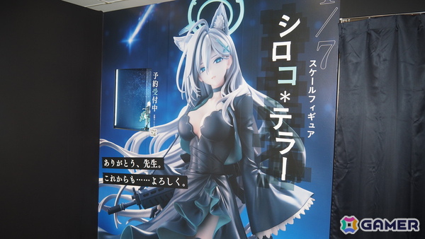 「ブルーアーカイブ 4.5th Anniversary POP UP STORE inアキバCOギャラリー」内覧レポート！新作フィギュア展示に加えてゲヘナの8人にフィーチャーしたグッズもの画像4