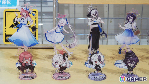 「ブルーアーカイブ 4.5th Anniversary POP UP STORE inアキバCOギャラリー」内覧レポート!新作フィギュア展示に加えてゲヘナの8人にフィーチャーしたグッズもの画像
