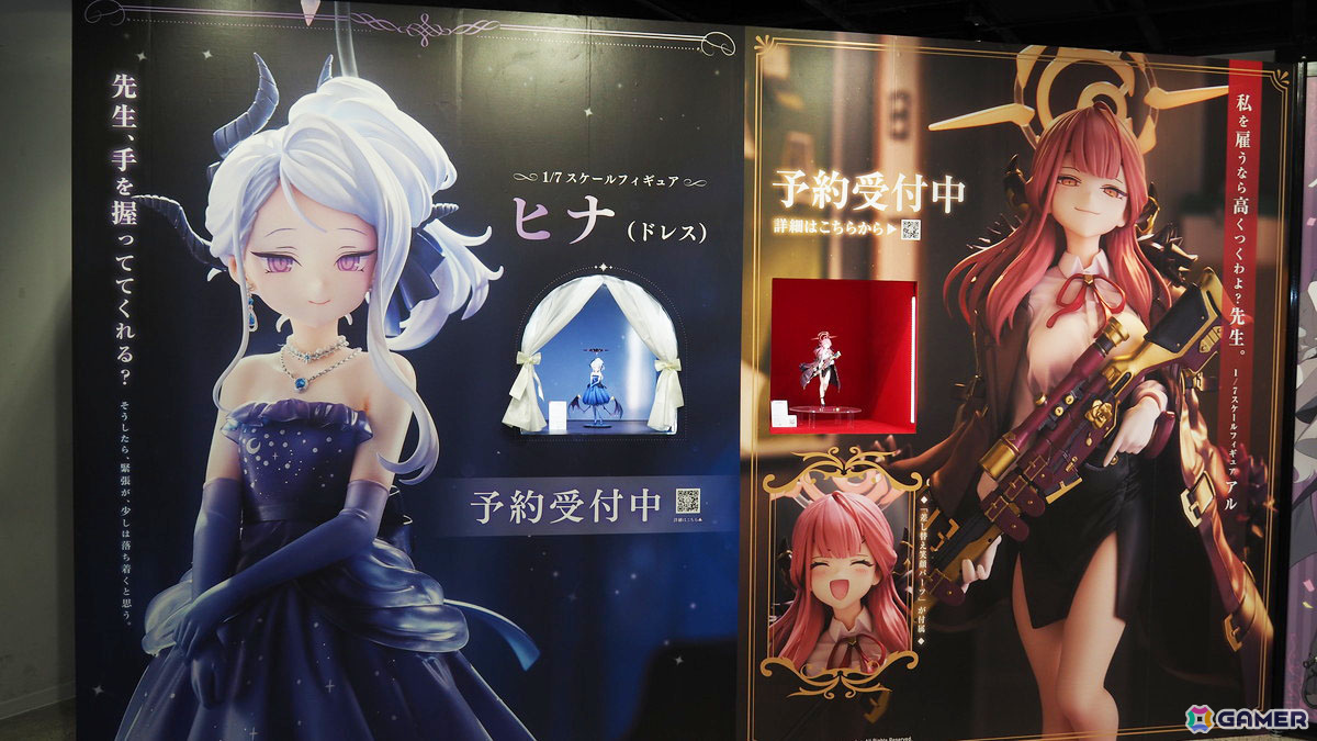「ブルーアーカイブ 4.5th Anniversary POP UP STORE inアキバCOギャラリー」内覧レポート!新作フィギュア展示に加えてゲヘナの8人にフィーチャーしたグッズもの画像