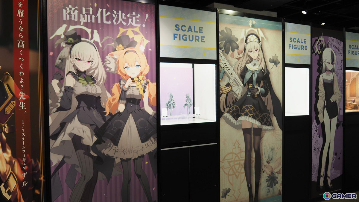 「ブルーアーカイブ 4.5th Anniversary POP UP STORE inアキバCOギャラリー」内覧レポート!新作フィギュア展示に加えてゲヘナの8人にフィーチャーしたグッズもの画像