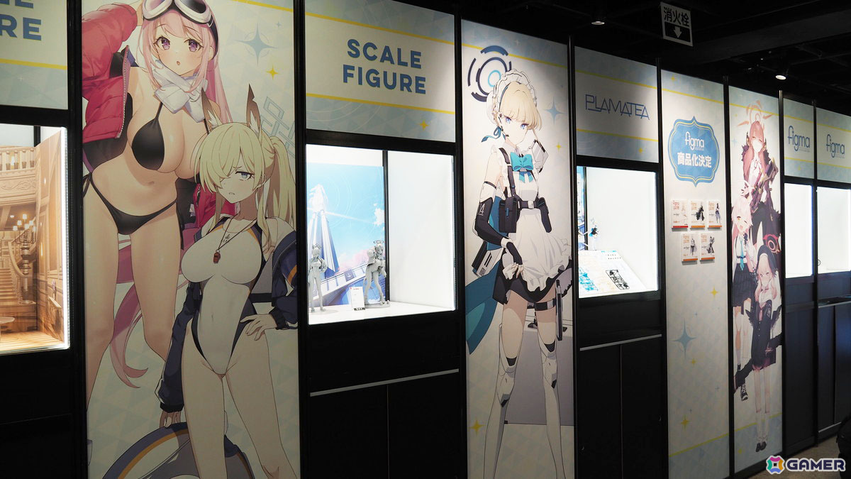 「ブルーアーカイブ 4.5th Anniversary POP UP STORE inアキバCOギャラリー」内覧レポート!新作フィギュア展示に加えてゲヘナの8人にフィーチャーしたグッズもの画像