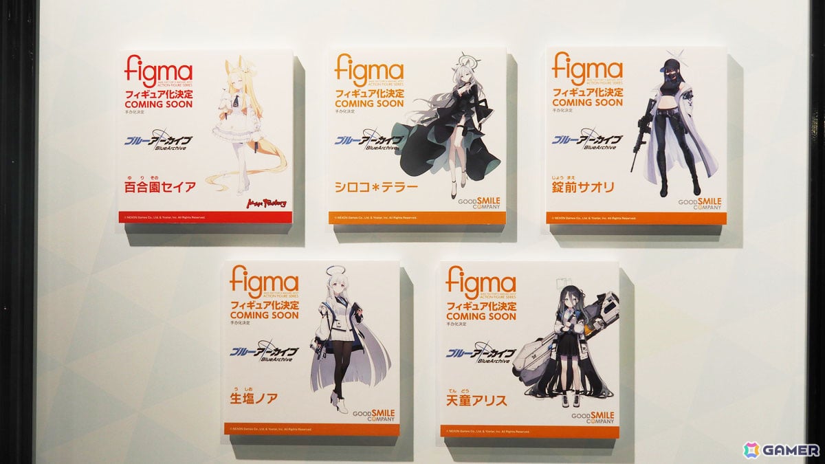 「ブルーアーカイブ 4.5th Anniversary POP UP STORE inアキバCOギャラリー」内覧レポート!新作フィギュア展示に加えてゲヘナの8人にフィーチャーしたグッズもの画像