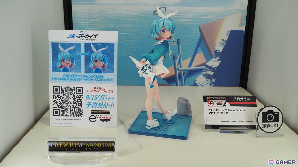 「ブルーアーカイブ 4.5th Anniversary POP UP STORE inアキバCOギャラリー」内覧レポート!新作フィギュア展示に加えてゲヘナの8人にフィーチャーしたグッズもの画像