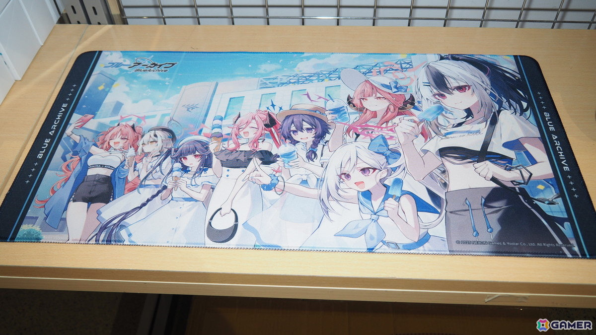 「ブルーアーカイブ 4.5th Anniversary POP UP STORE inアキバCOギャラリー」内覧レポート！新作フィギュア展示に加えてゲヘナの8人にフィーチャーしたグッズもの画像75