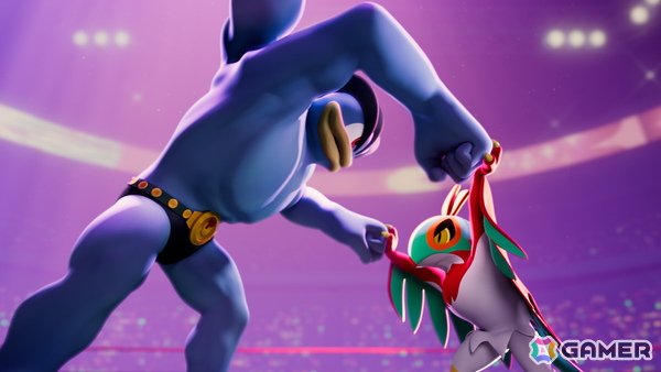「Pokémon LEGENDS Z-A」レスリングポケモン・ルチャブルがメガシンカしたすがた「メガルチャブル」が登場！増量した筋肉で己の強さを見せつけるエンターテイナーの画像9