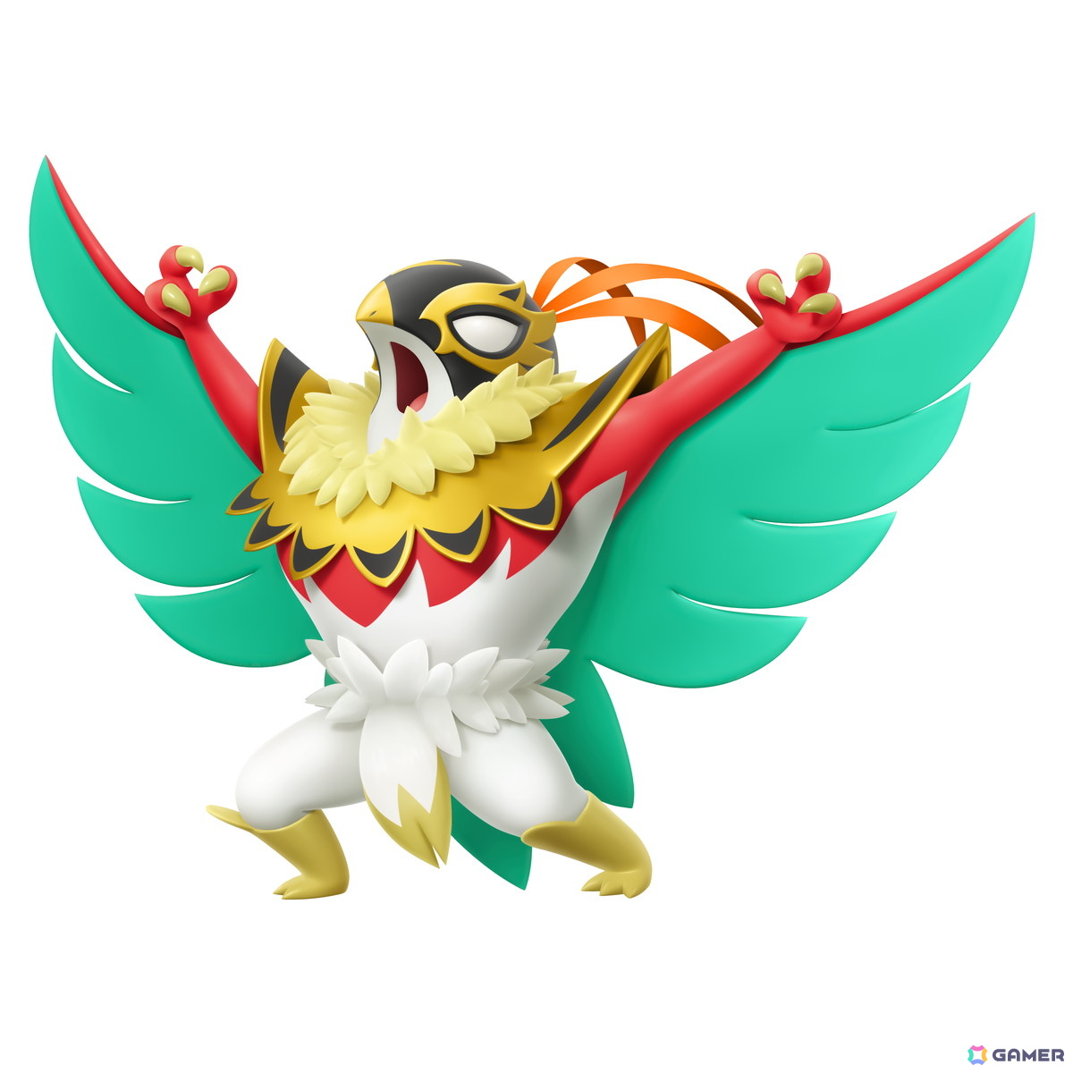 「Pokémon LEGENDS Z-A」レスリングポケモン・ルチャブルがメガシンカしたすがた「メガルチャブル」が登場！増量した筋肉で己の強さを見せつけるエンターテイナーの画像