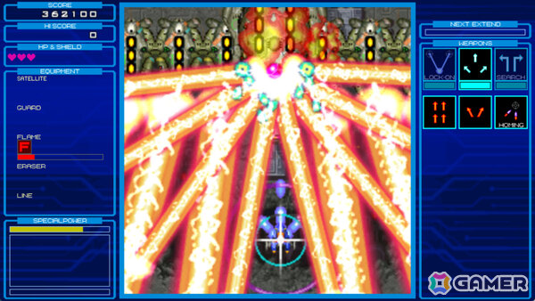 予測不能の痛快ローグライトSTG「ランダマックス」Switch版が配信！ランダムに誤配送され続ける武装を駆使して戦いの主導権を握ろうの画像15