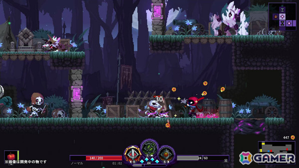 ローグライトアクションRPG「Nightmare：The Lunatic」Switch版の公式サイトがオープン！TGS2025への試遊出展も発表の画像