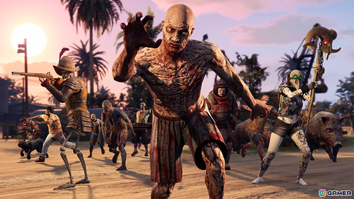 「GTAオンライン」でアンデッドの大群に立ち向かう「カヨ・ペリコサバイバル」が開催！期間中のログインでパンサー柄ツアージャケットが入手可能の画像