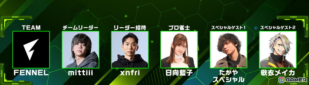 “DREAM MATCH”が702日ぶりにオンラインで復活！“eスポーツ×麻雀”をテーマにした「DREAM MATCH 雀魂 下剋上リーグ」が9月9日より開幕の画像