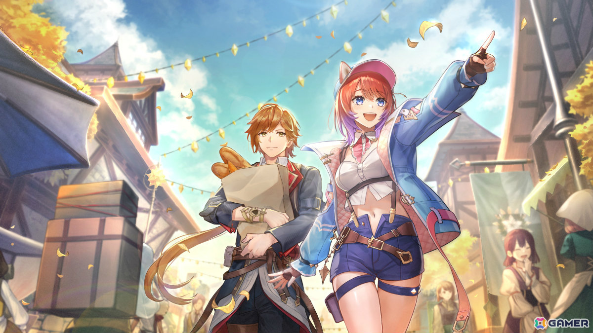 「紅の錬金術士と白の守護者 ~レスレリアーナのアトリエ~」デジタルプレオーダーが開始!ストーリートレーラーや町の復興などのシステム情報も公開の画像