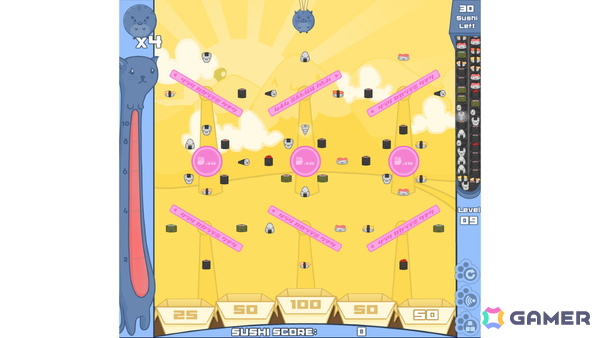「寿司猫シリーズ」の新作となるローグライト・タワーディフェンス「Sushi Cat Tower Defense」が発表の画像