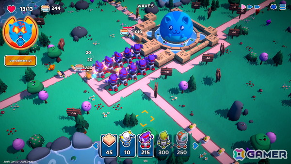 「寿司猫シリーズ」の新作となるローグライト・タワーディフェンス「Sushi Cat Tower Defense」が発表の画像4
