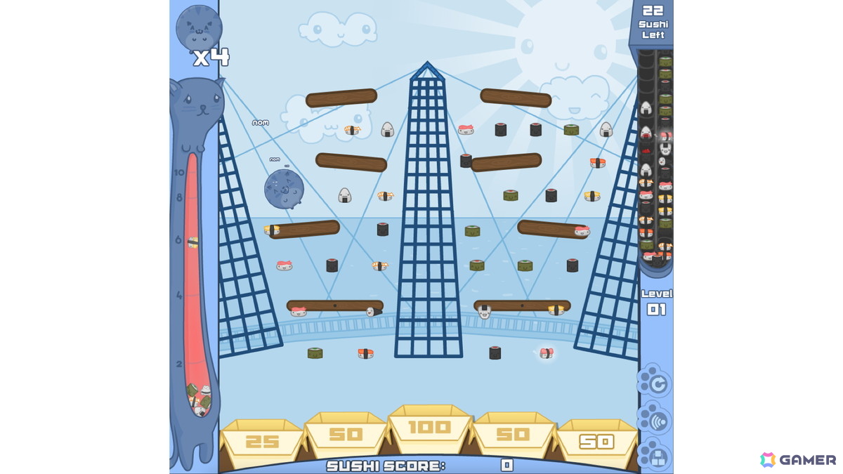 「寿司猫シリーズ」の新作となるローグライト・タワーディフェンス「Sushi Cat Tower Defense」が発表の画像14
