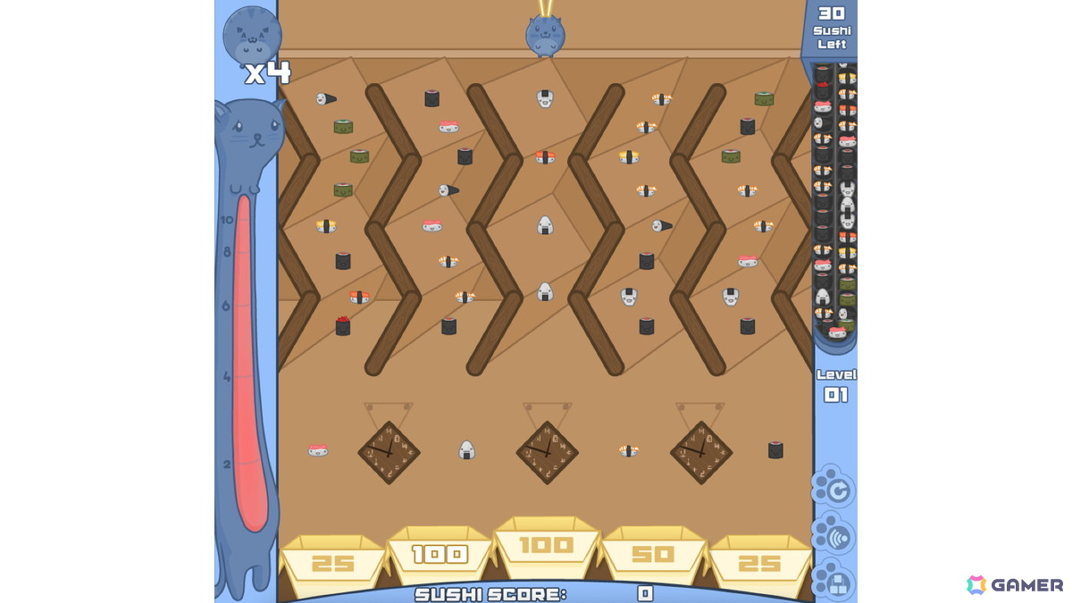 「寿司猫シリーズ」の新作となるローグライト・タワーディフェンス「Sushi Cat Tower Defense」が発表の画像16