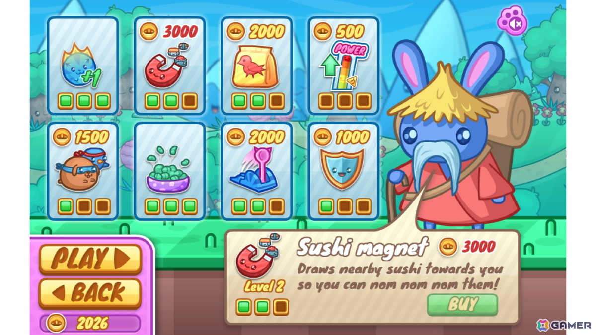 「寿司猫シリーズ」の新作となるローグライト・タワーディフェンス「Sushi Cat Tower Defense」が発表の画像20