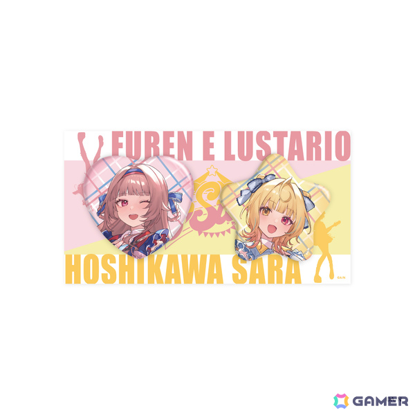 にじさんじ「We're E♡Star!!」グッズが9月1日12時より販売開始！フレン・E・ルスタリオさん、星川サラさんのアクリルクロックやランダムチェキ風カードなど7種の画像4