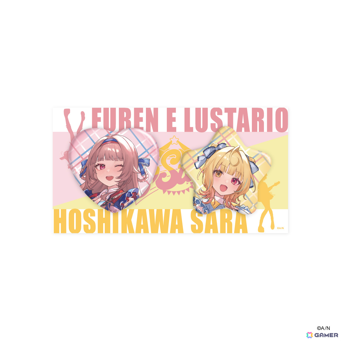 にじさんじ「We're E♡Star!!」グッズが9月1日12時より販売開始