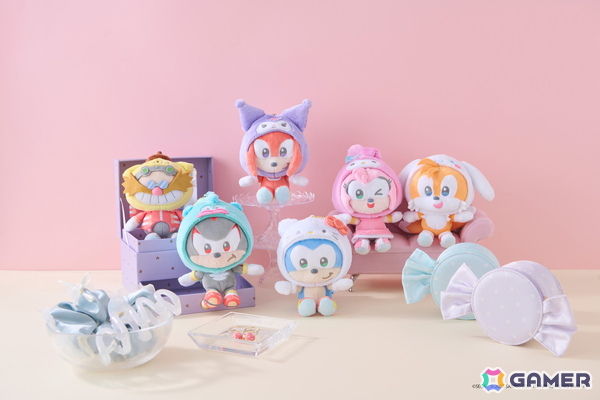 「SONIC & FRIENDS」とサンリオキャラクターズがコラボした「シャドウ」×「ハンギョドン」のイラストが公開！コラボ商品はセガストア トーキョーで先行発売の画像4